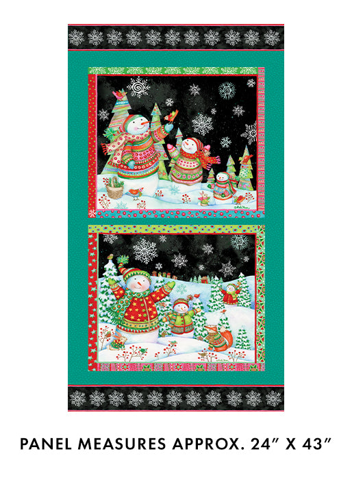Snow Joy by artist Debi Hron truly captures the playful spirit of