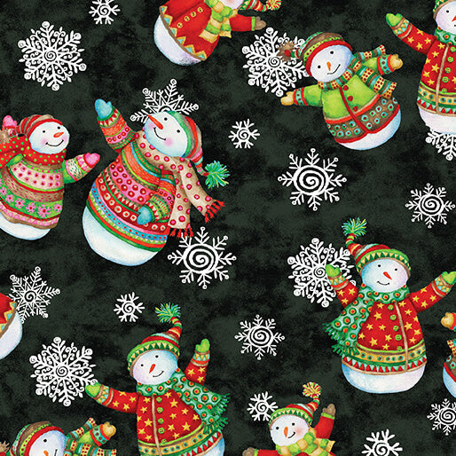 Snow Joy by artist Debi Hron truly captures the playful spirit of