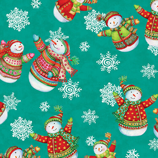 Snow Joy by artist Debi Hron truly captures the playful spirit of
