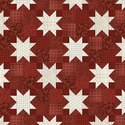 American Valor by Cheryl Haynes is a folk-style Americana fabric 