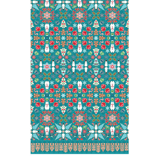 In Gingerbread Lane, Modern Quilt Studio shares their love of the