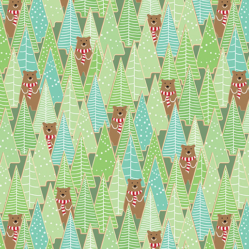 In Gingerbread Lane, Modern Quilt Studio shares their love of the