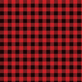 Buffalo Check Red and Black