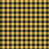 Buffalo Check Gold and Black