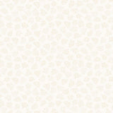 Cream tone on tone with printed flowers.