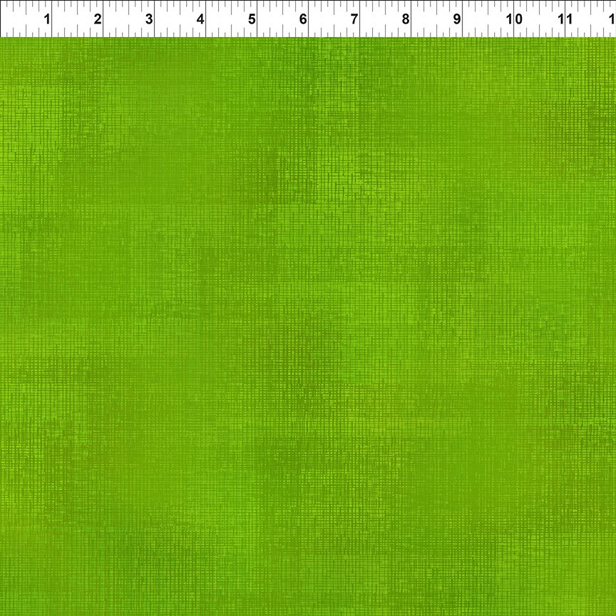 Green textured tonal fabric.