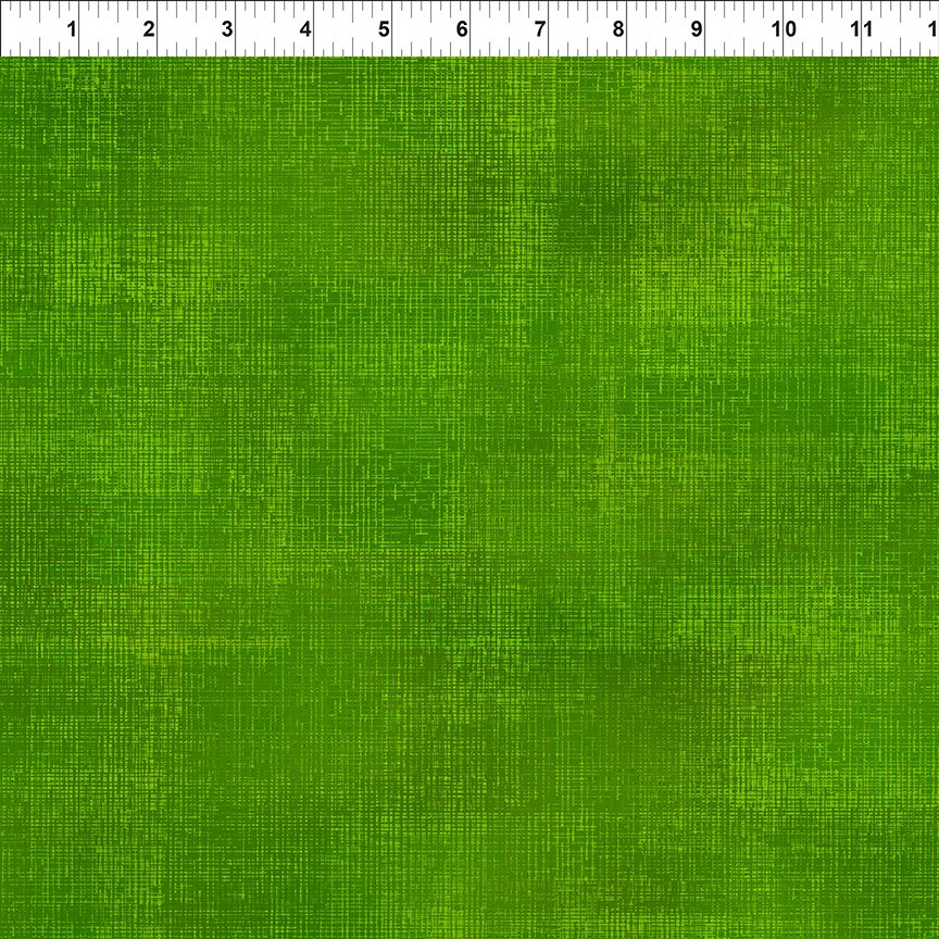 Green textured tonal fabric.