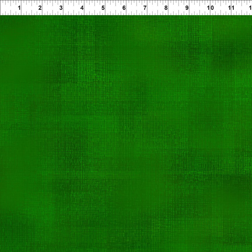 Green textured tonal fabric.
