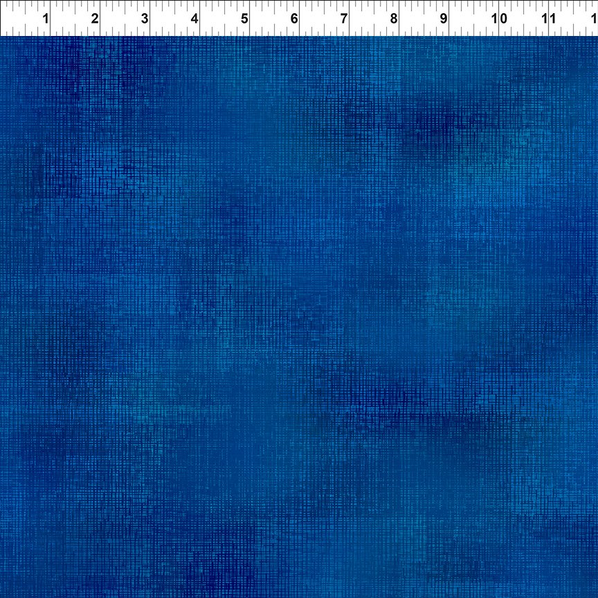 Blue textured tonal fabric.