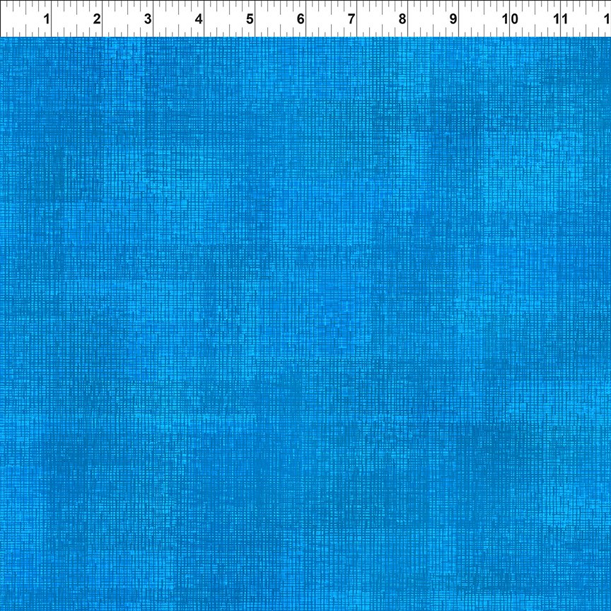 Blue textured tonal fabric.