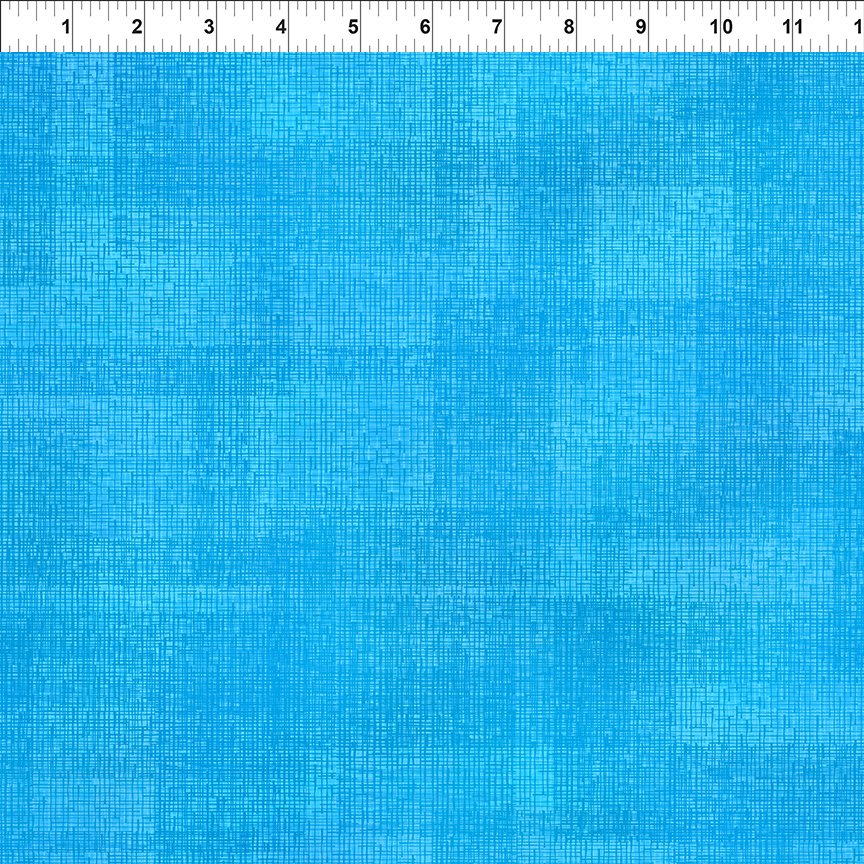 Blue textured tonal fabric.