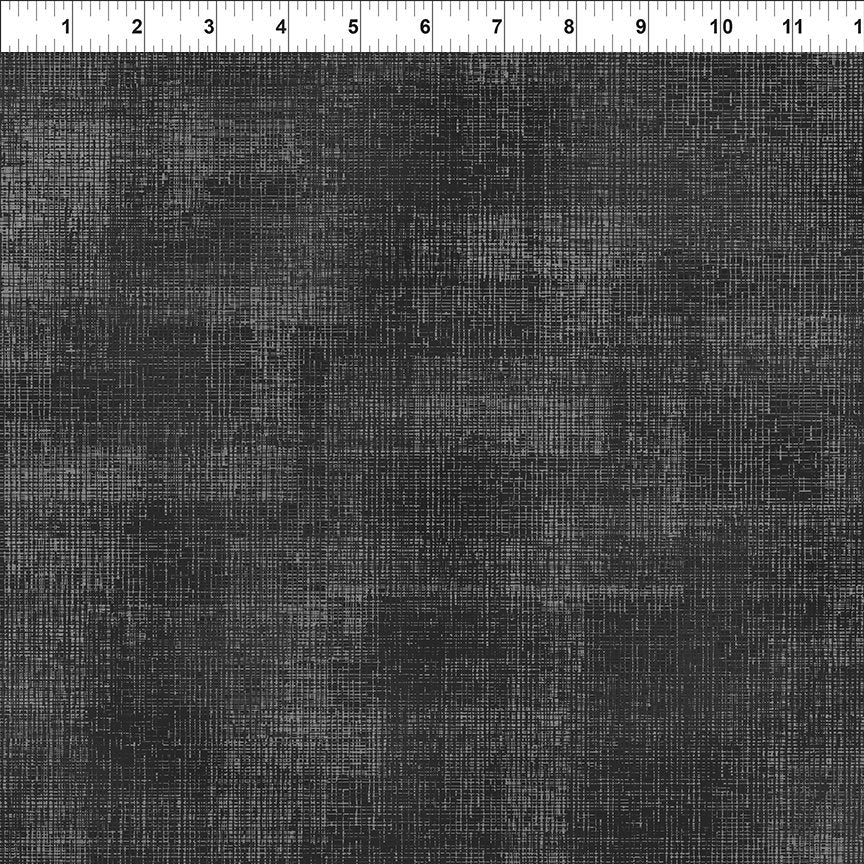 Dark gray textured tonal fabric.