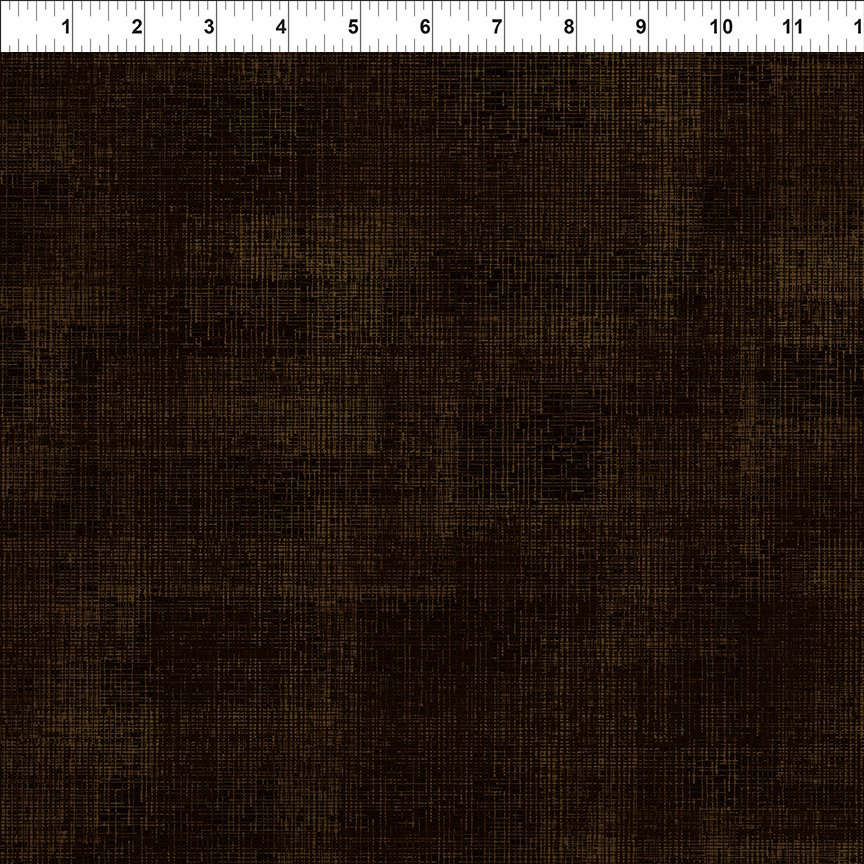 Dark brown textured tonal fabric.