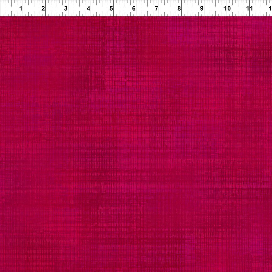 Red textured tonal fabric.