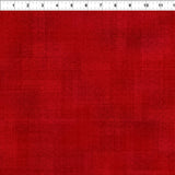 Red textured tonal fabric.