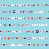 Friendship Bracelet Blue 58250202-03