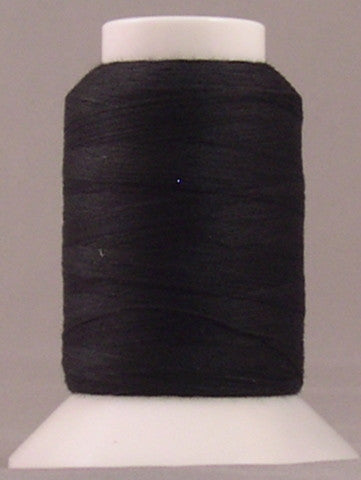 Woolly Nylon #BLK - Black Mini Cone