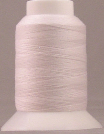 Woolly Nylon #WHT - White Mini Cone