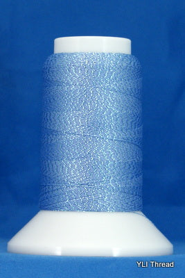 Woolly Nylon Metallic #315 - Light Blue Mini Cone