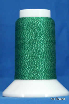 Woolly Nylon Metallic #316 - Green Mini Cone