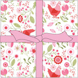 5" Squares
42 pieces 
Fall head over feathers for Smitten Chick