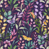 Botanical Magic 3022-32068-675 Purple Multi