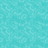 Swirling Leaves Turquoise