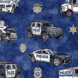 American Heroes Police 2600-30687-N Navy