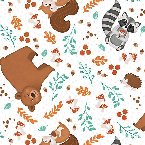 In the new collection from Jennifer Pugh, Woodland Whimsy, a larg