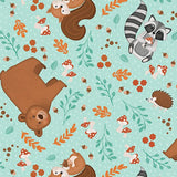 In the new collection from Jennifer Pugh, Woodland Whimsy, a larg
