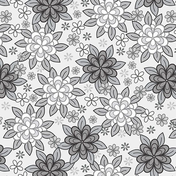 Cottage Reverie by Heather Long is a serene floral collection in 