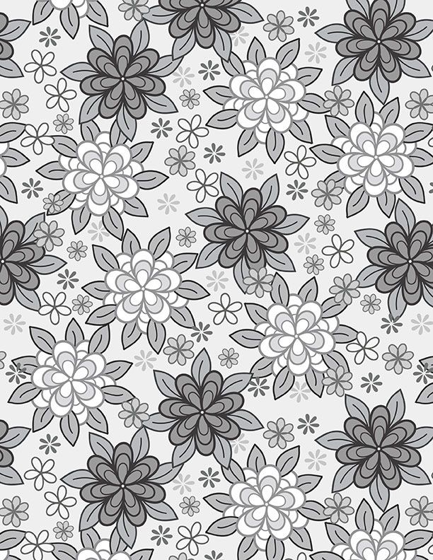 Cottage Reverie by Heather Long is a serene floral collection in 