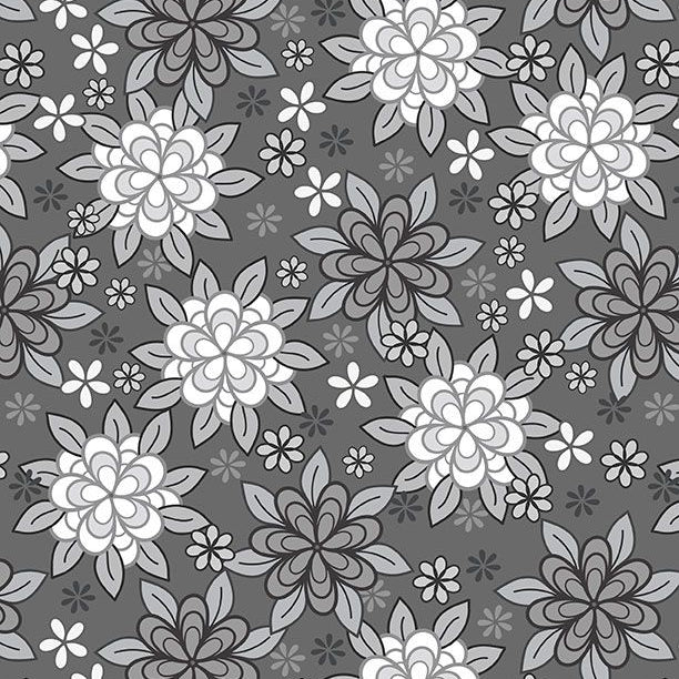 Cottage Reverie by Heather Long is a serene floral collection in 
