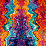 Bedazzled 2600-31122-X Fractal Stripe