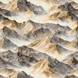 Earthly Delights 2600-31304-A Mountain Peaks Tan