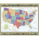 Where Are You From? 2600-31511-X 36" Map Panel
