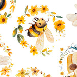 Buzzing with charm, sweetness, and sunshine, Buzz, Buzz, Buzz, from Quilting Treasures has adorable bees, bears, beehives, and sweet florals and will bring joy and whimsy to your next project. Perfect for quilts, nursery decor, apparel, and accessories for any beekeeper!