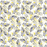 Gorgeous florals in a bold palette of tonal grays, sun-washed yellows, crisp white, and deep black are center stage in Blissful Blooms, a strikingly stylish, and endlessly versatile collection. It checks all the boxes for the maker looking for unique home décor, fashion-forward apparel, or on-trend quilts.