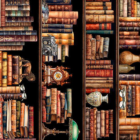 Step into your favorite sewing/quilting nook with leather-bound c
