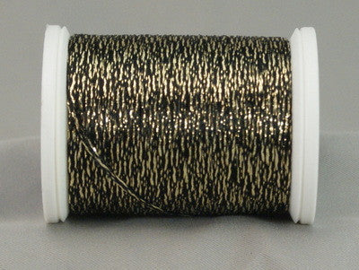 Quilt Highlights Rayon/Metallics Combo #059 - Black/Gold