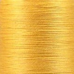 Solid Curry cotton quilting thread, 30 wt. 3-ply