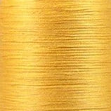 Solid Curry cotton quilting thread, 30 wt. 3-ply