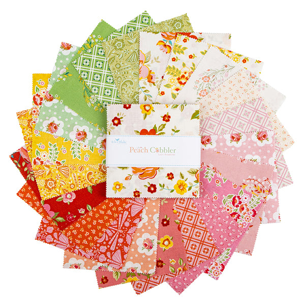 5" squares
42 pieces per pack