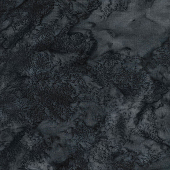 Dark blue-gray batik.