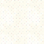Cream tonal with dots.