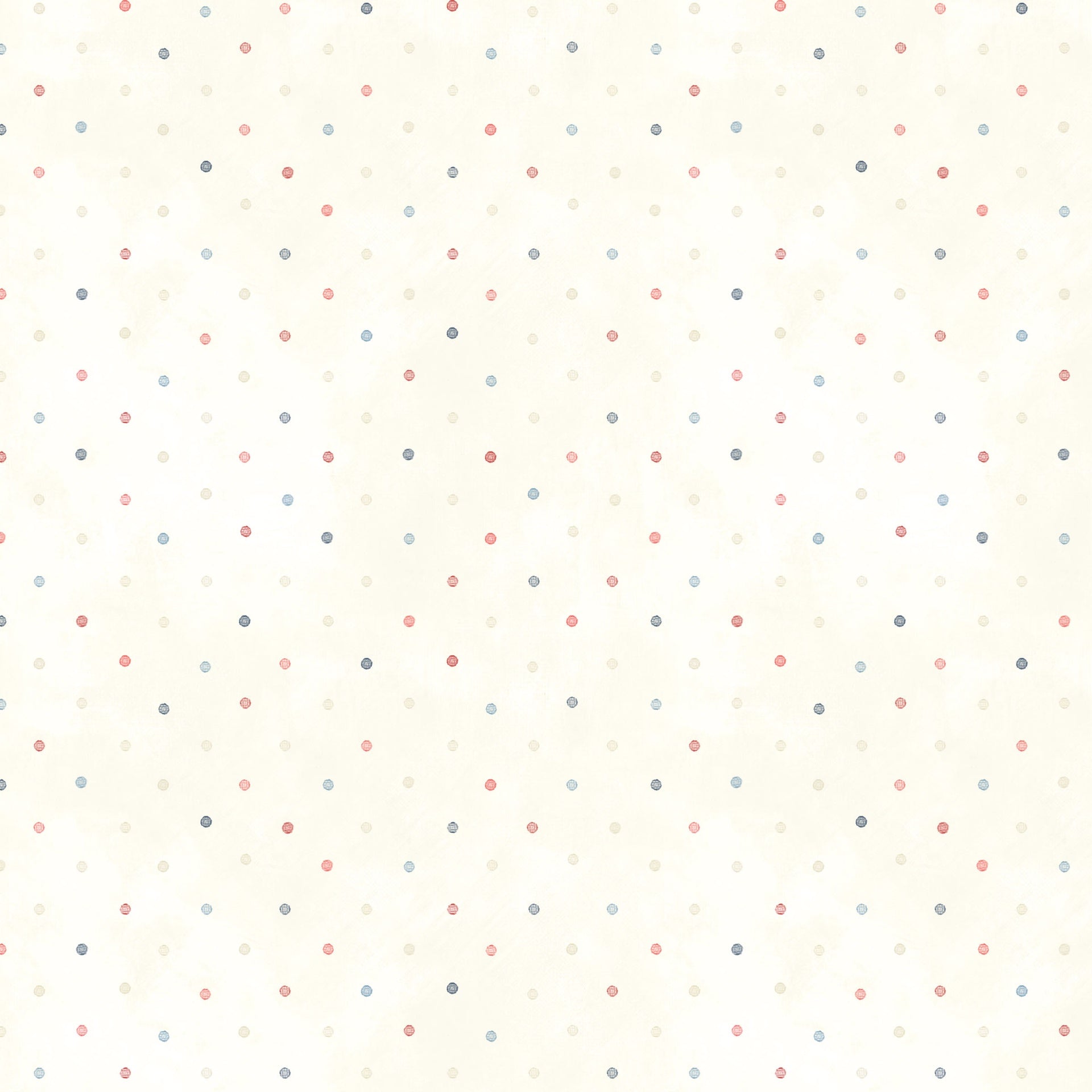 Cream tonal with dots.