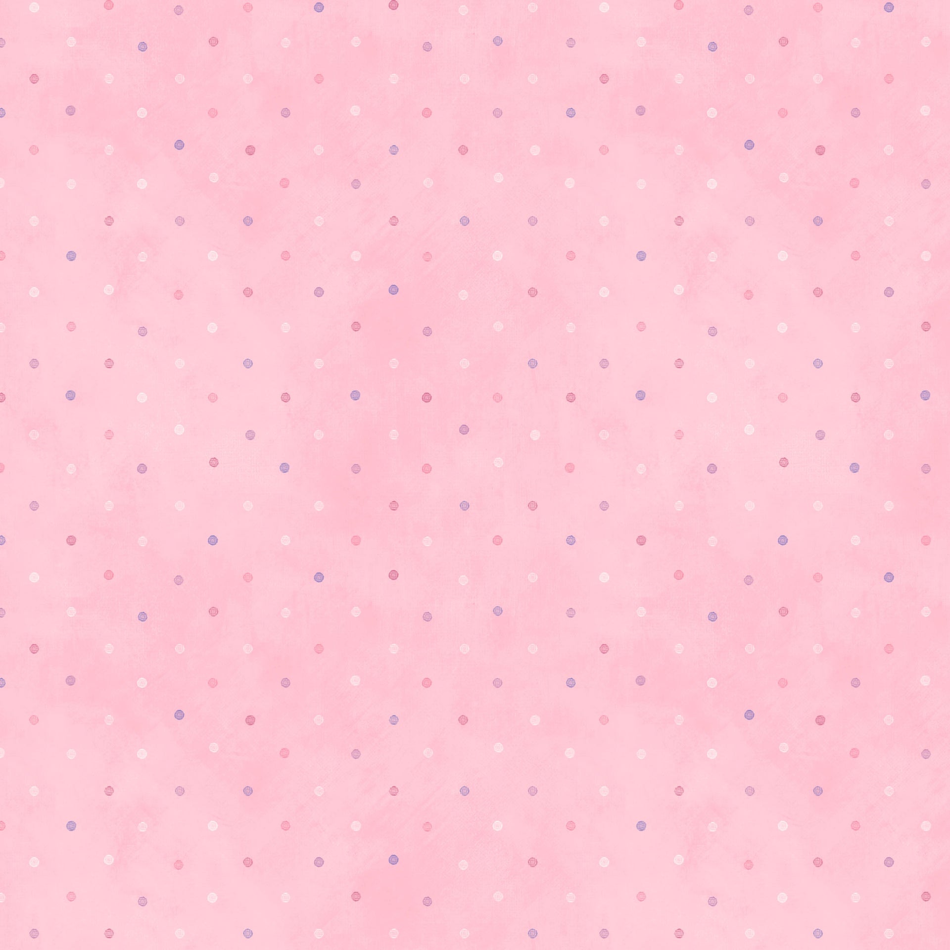 Pink tonal with dots.