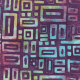 Crystal Reflections Batiks 6131 Purple Multi