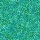 Floral Wonders Batiks Turquoise