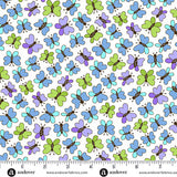 Flutter A-1035-B Small Butterflies Blue